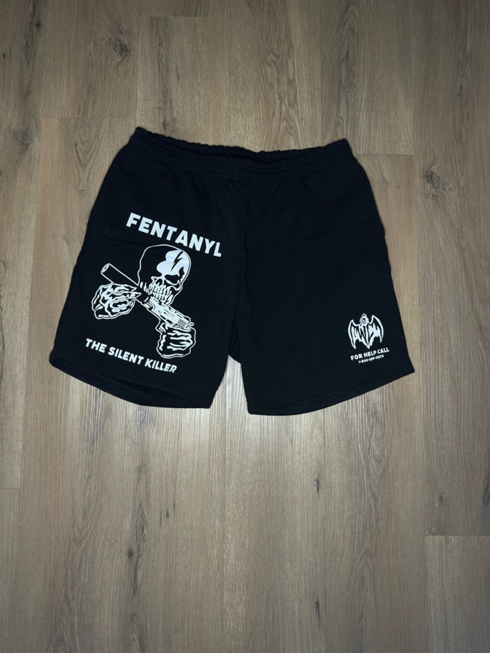 Warren Lotas Silent Killer ‘Black’ Shorts